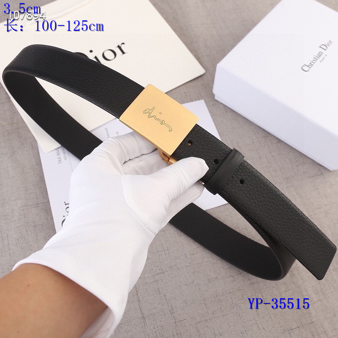 Dior Belts 3.5 Width 045